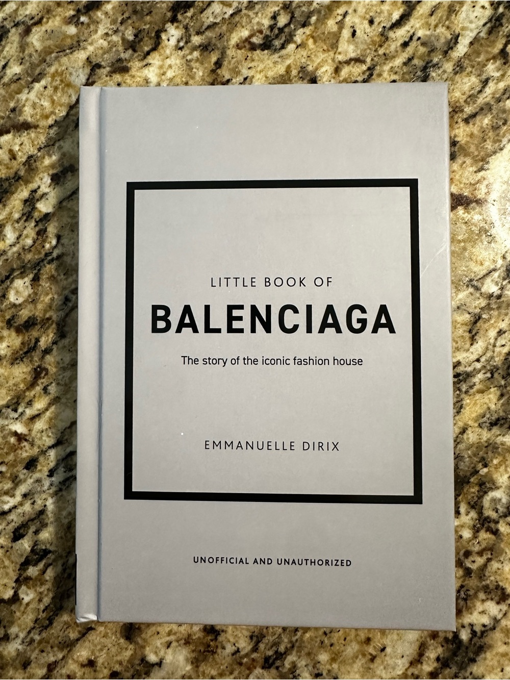 Balenciaga Grey Hardcover Fashion Book